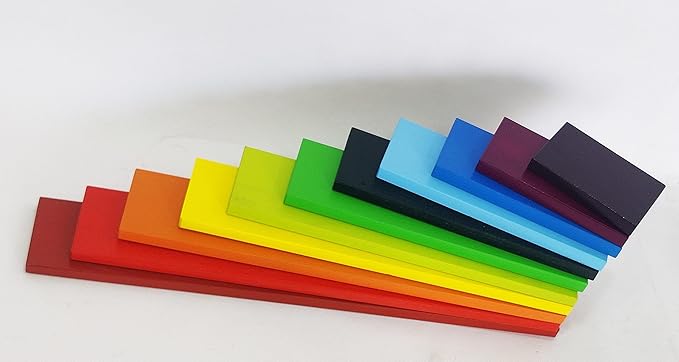 Extrokids 11 Pc Wooden Rainbow Plank - EKT1671