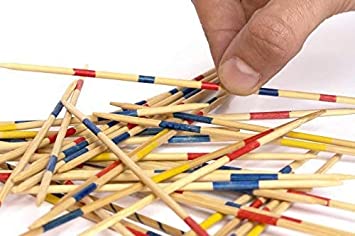Wooden Mikado Sticks Game | Classic Family Fun & Precision Skill-Building Toy
