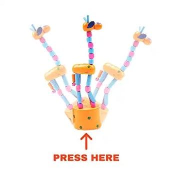 Spring Giraffe - Press & Play Toy (One Random Design Shipped)