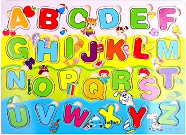 Wooden Alphabet board Capital - EKT2665