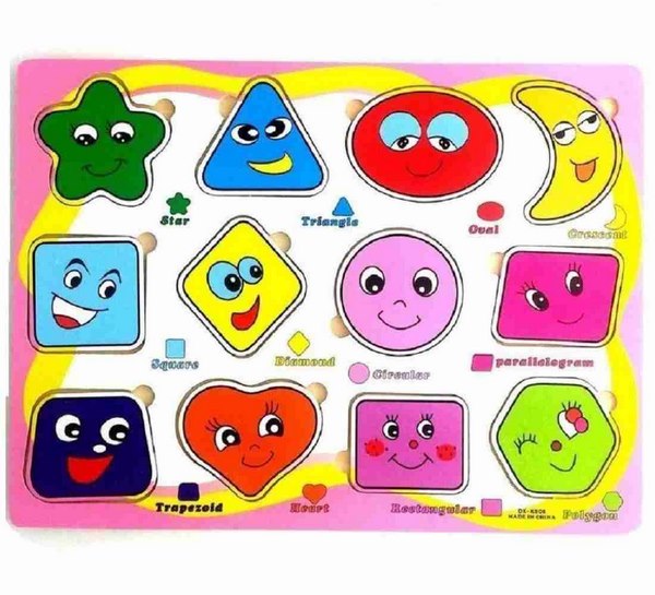 Wooden shape board - EKT2667