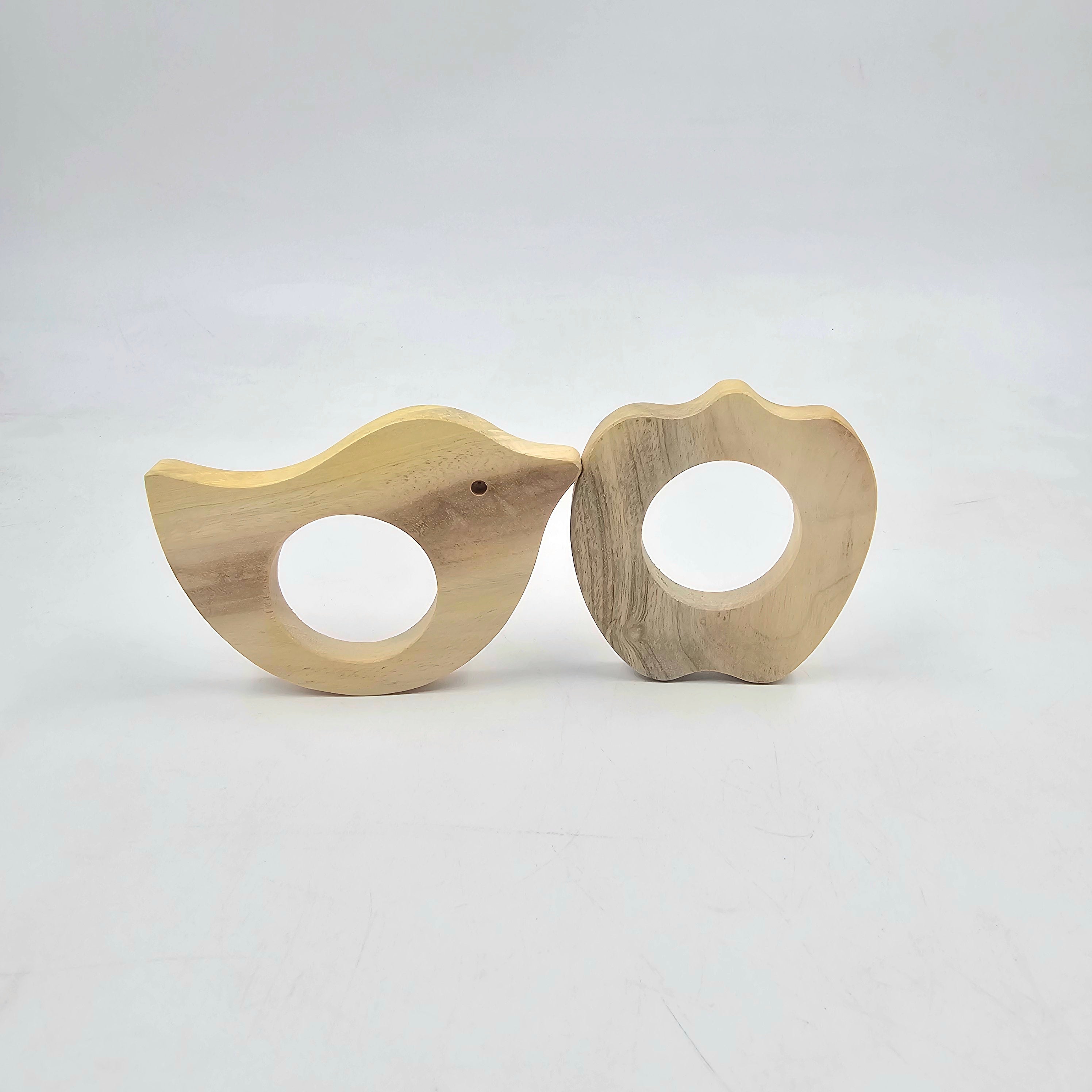 Neem Teether (Pack of 2) | Safe & Organic (Random Design Shipped)