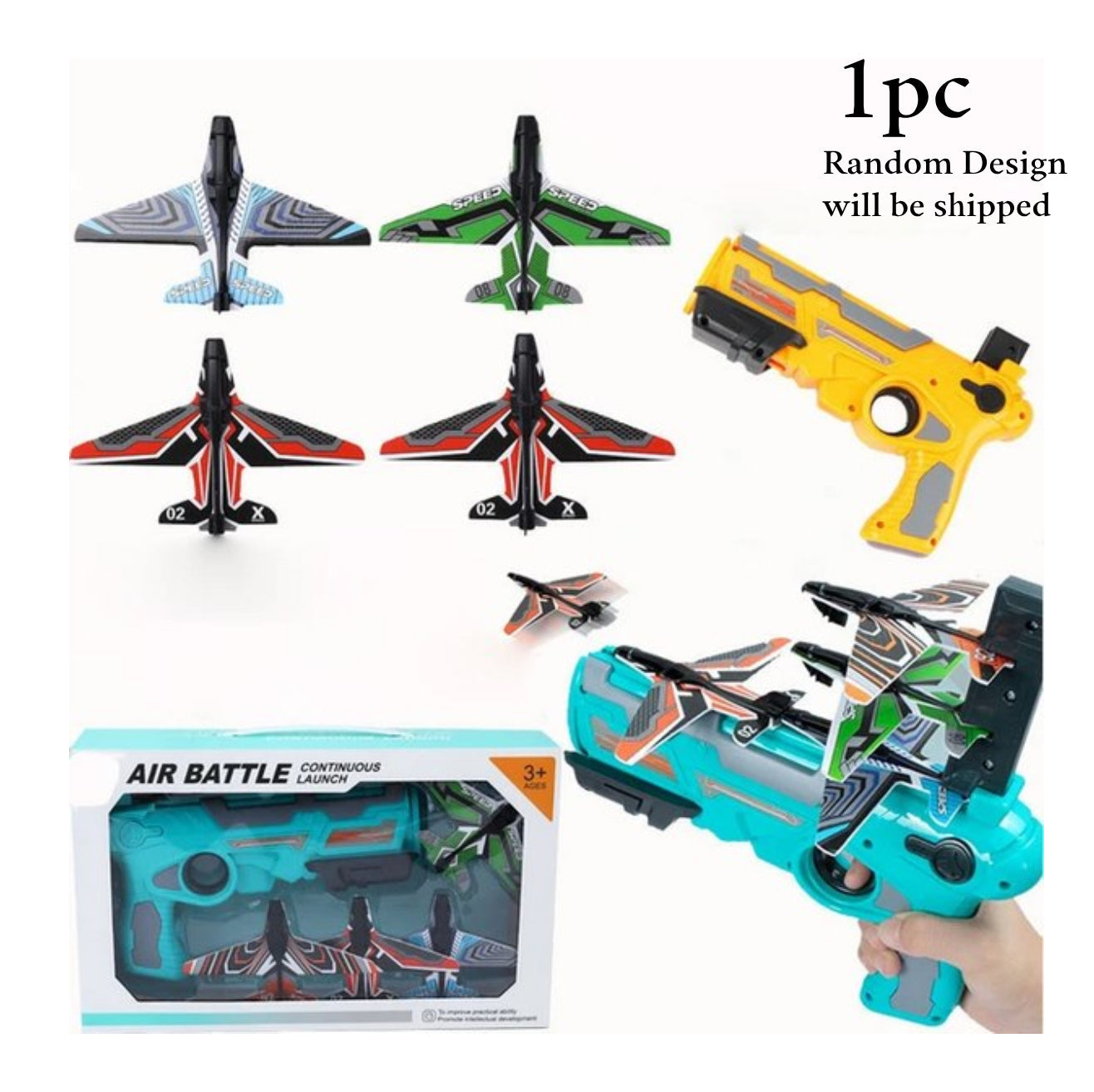Air Battle 1 pcs Random Design Will Be Shipped - EKT3216