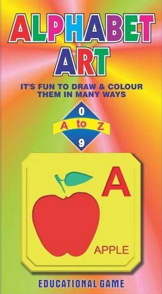 Alphabet Art Game Drawing And Coloring - EKT3493