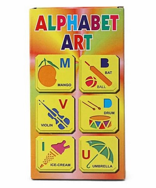 Alphabet Art Game Drawing And Coloring - EKT3493