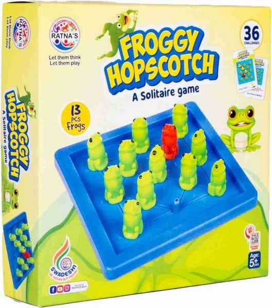 Froggy Hopscotch A Solitare Game - EKT3582