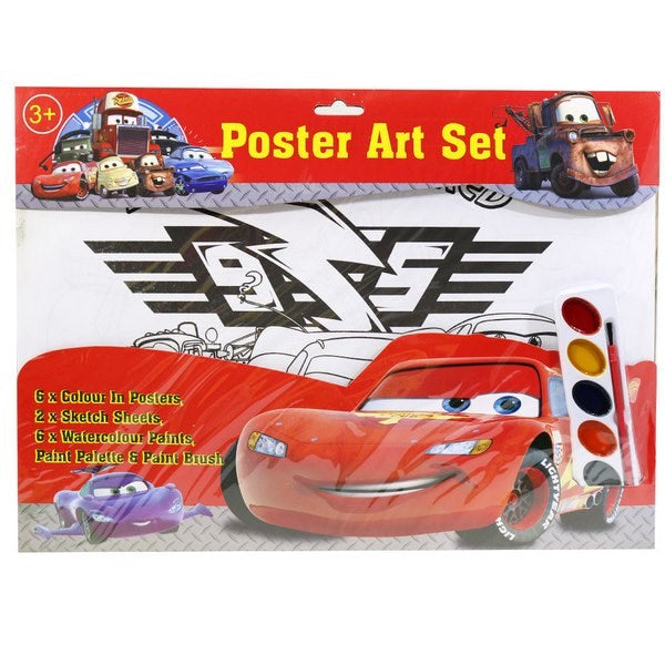 Poster Art Set With Painting Palate 1Pc Random Design Will Be Shipped - EKT3613