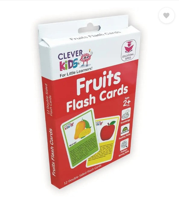 1 Fruits Flash Cards Set will be shipped - EKT3630