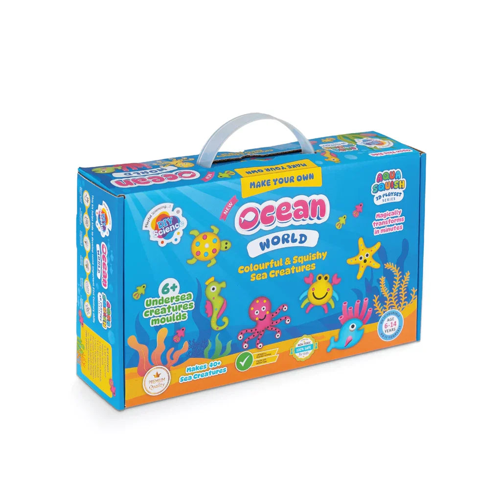 Ocean World Aqua Squish Kit for Kids 100% Safe & Non Toxic - EKT3663