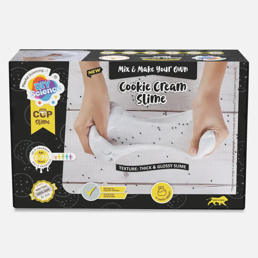 Cookie Cream Slime Kit for Kids 100% Safe & Non Toxic - EKT3673
