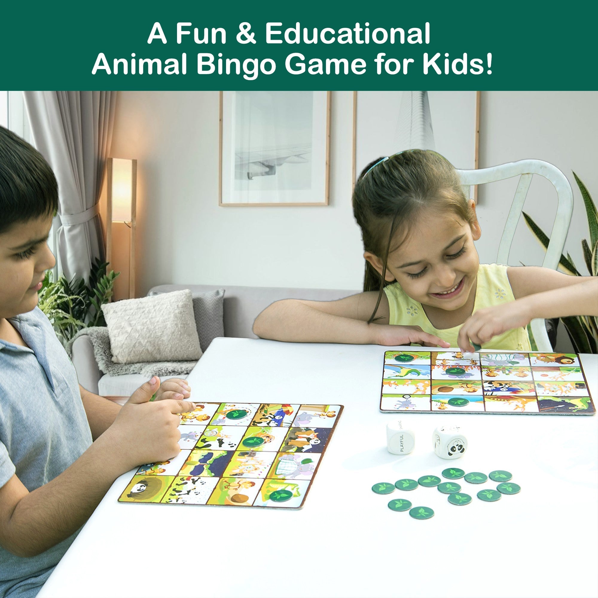 A Day In The Jungle Animal Bingo Game - EKT3686
