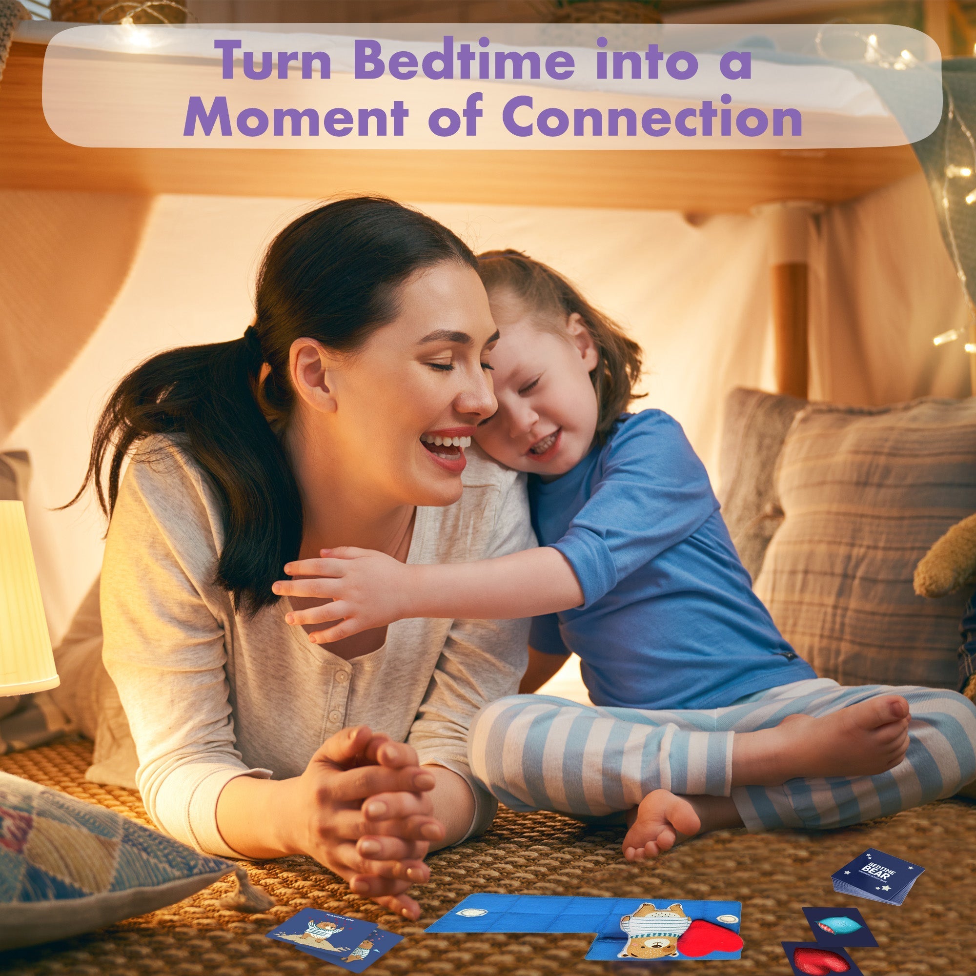 Bedtime Bear Good Night Activity Game For Preschooler - EKT3690