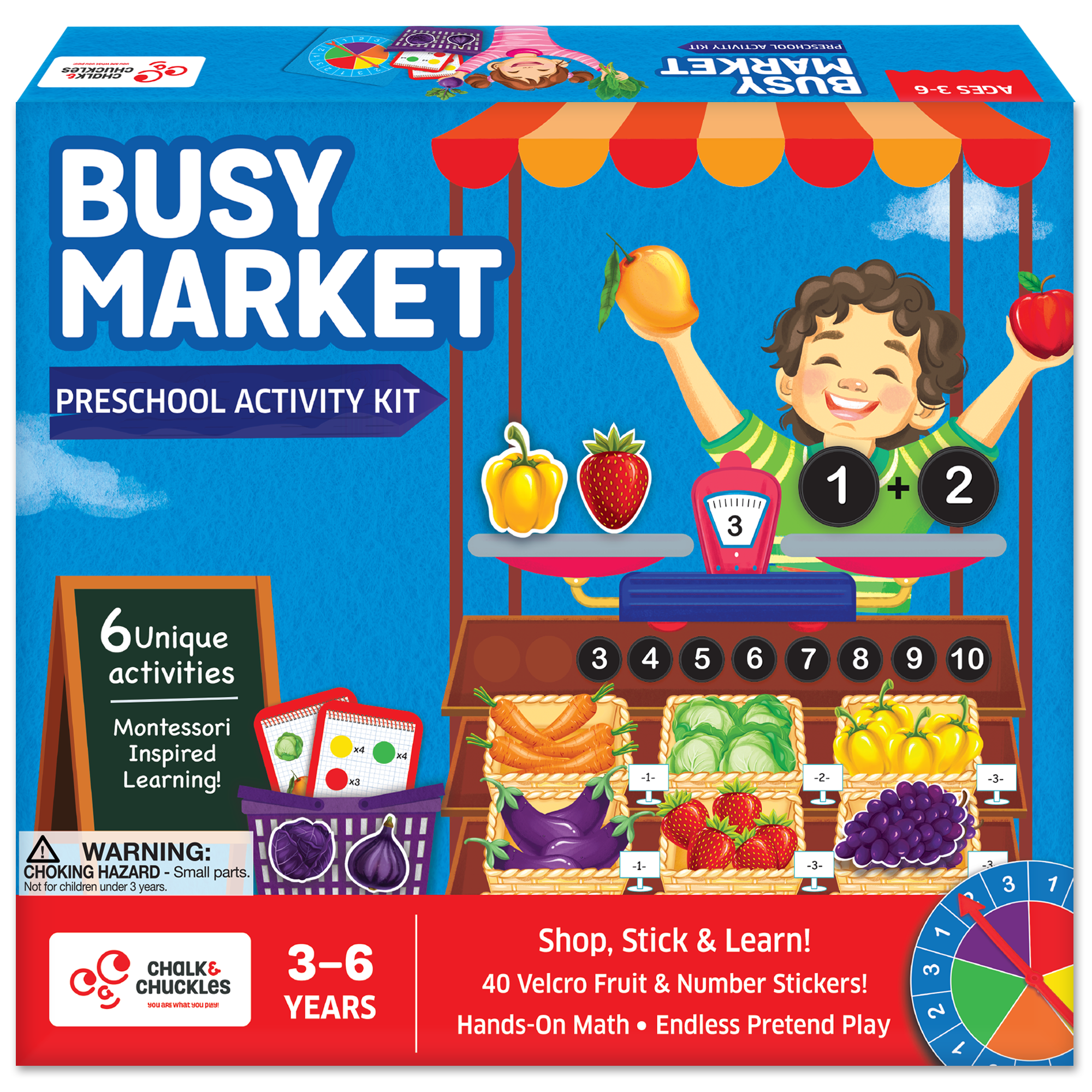 Preschool Market Activity Kit – Learn Through Play - EKT3701