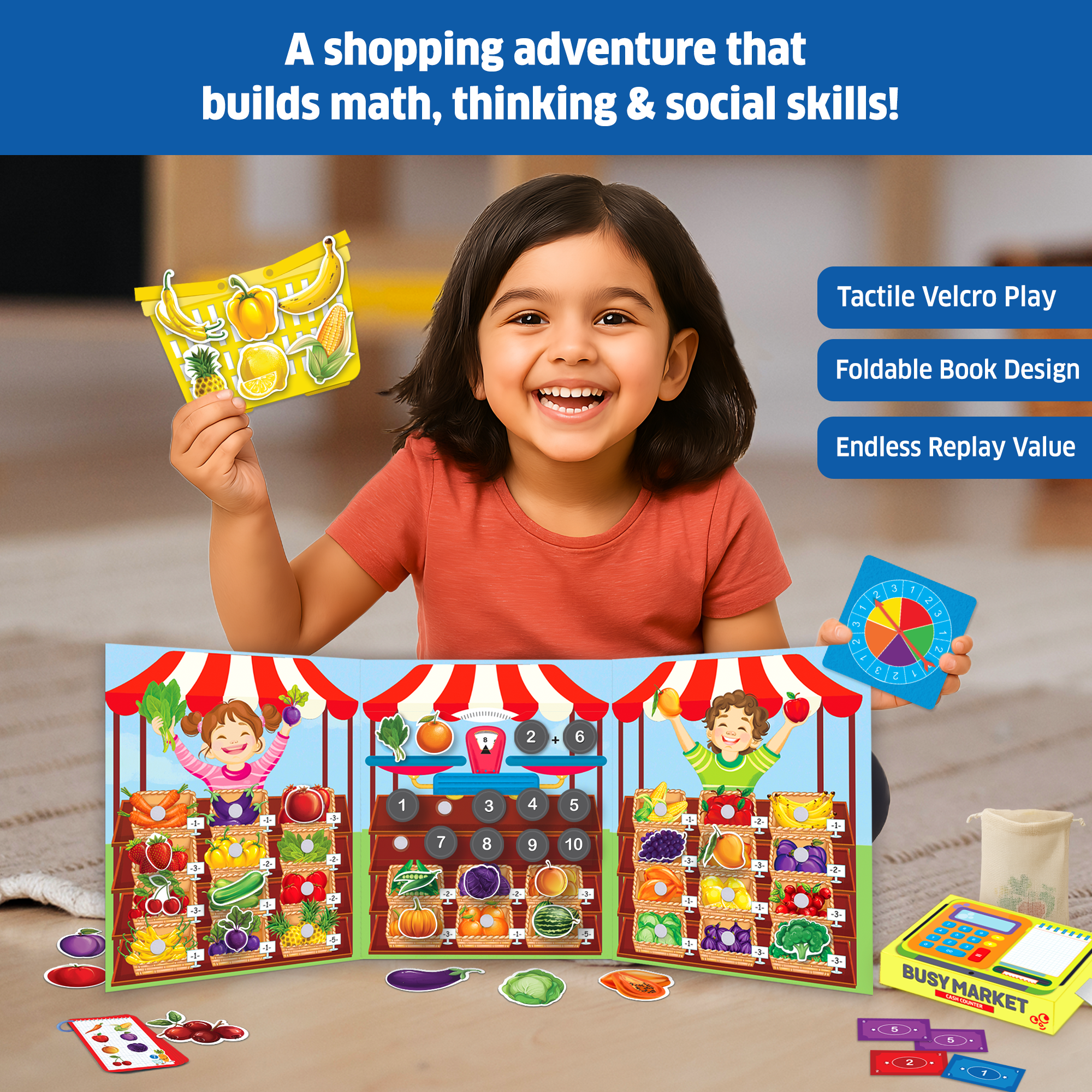 Preschool Market Activity Kit – Learn Through Play - EKT3701
