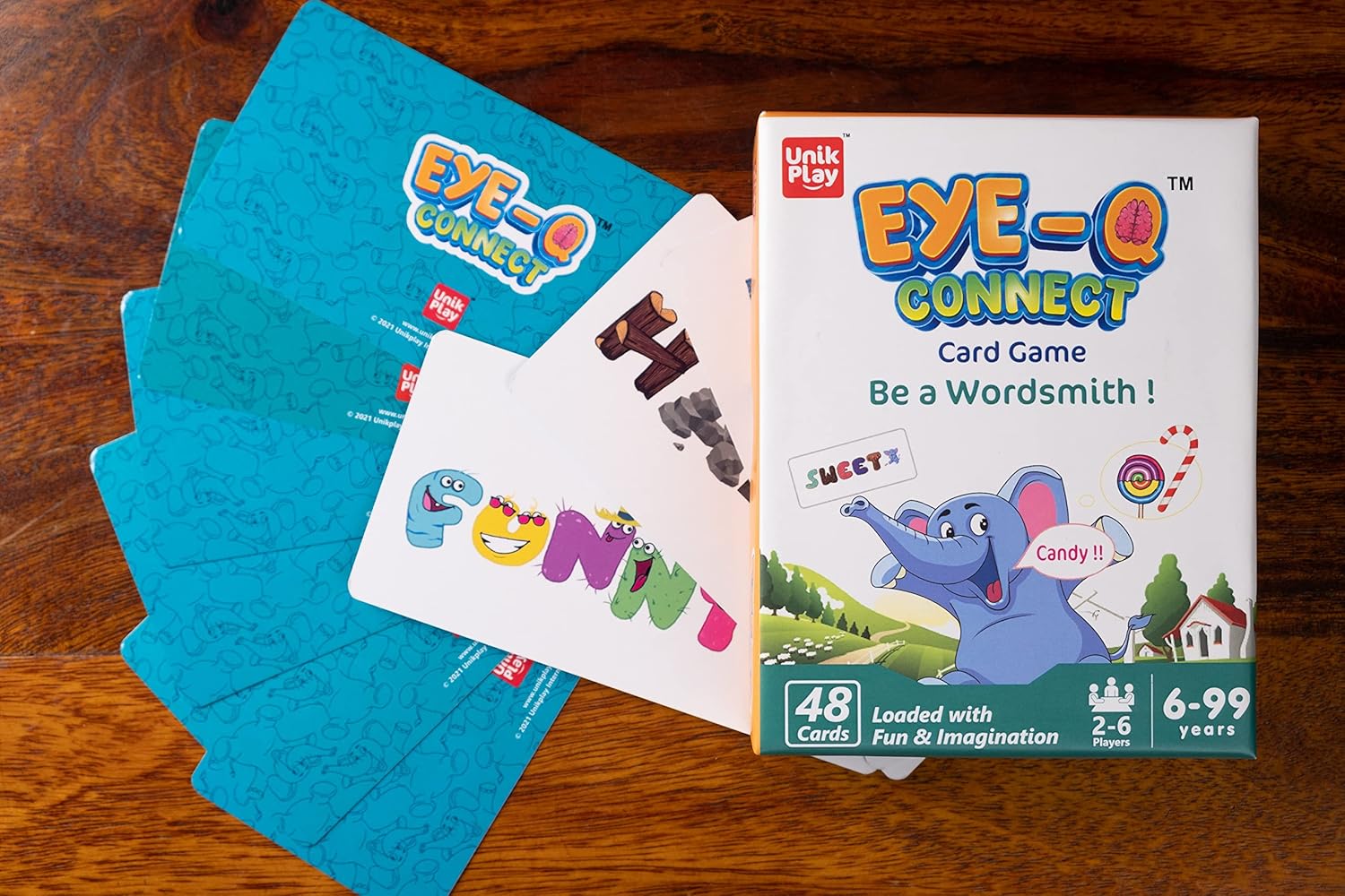 Eye-Q Connect Card Game - Wordsmith - EKT3705