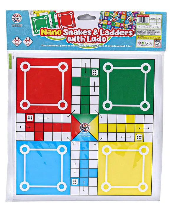 Nano Snake$Ladders with Ludo - Luck and Skill - EKT3707