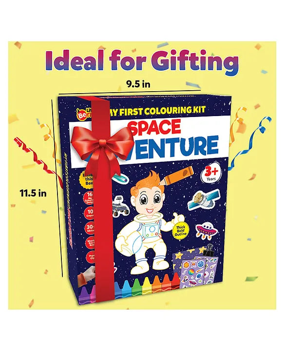 My First Colouring Kit Space Adventure - EKT3748