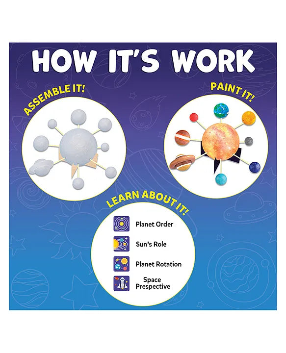 DIY Solor System Kit | 35plus Craft Items - EKT3754