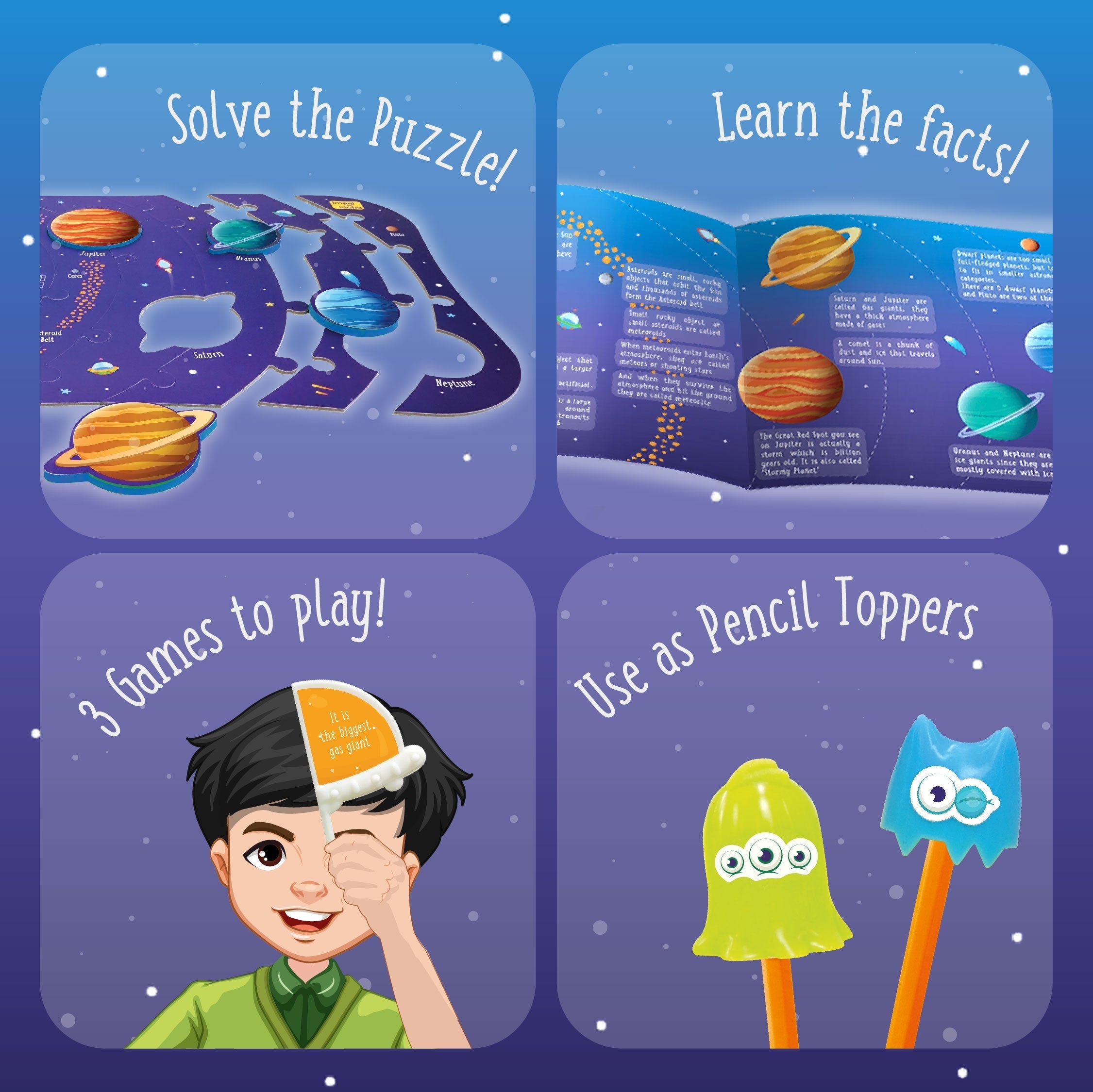 Solor System Dual Sided Puzzle - EKT3769