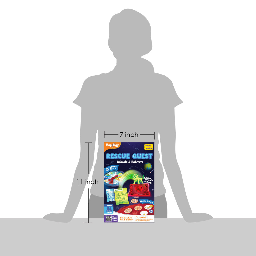 Rescue Quest - Animals & Habitats | Explore & Learn Animal & Habitats - EKT3777