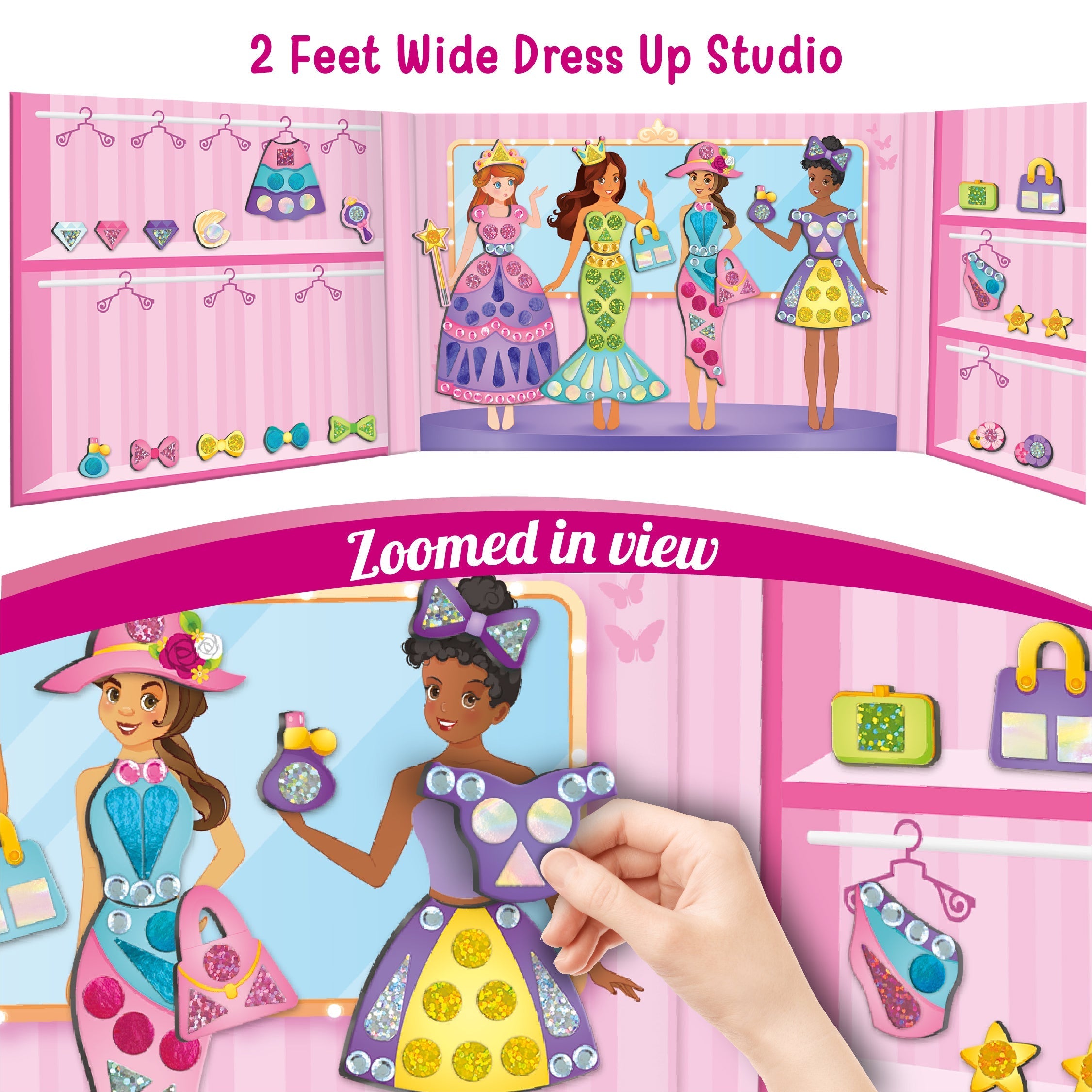 DIY Magnetic Dress Up - Princess - EKT3784