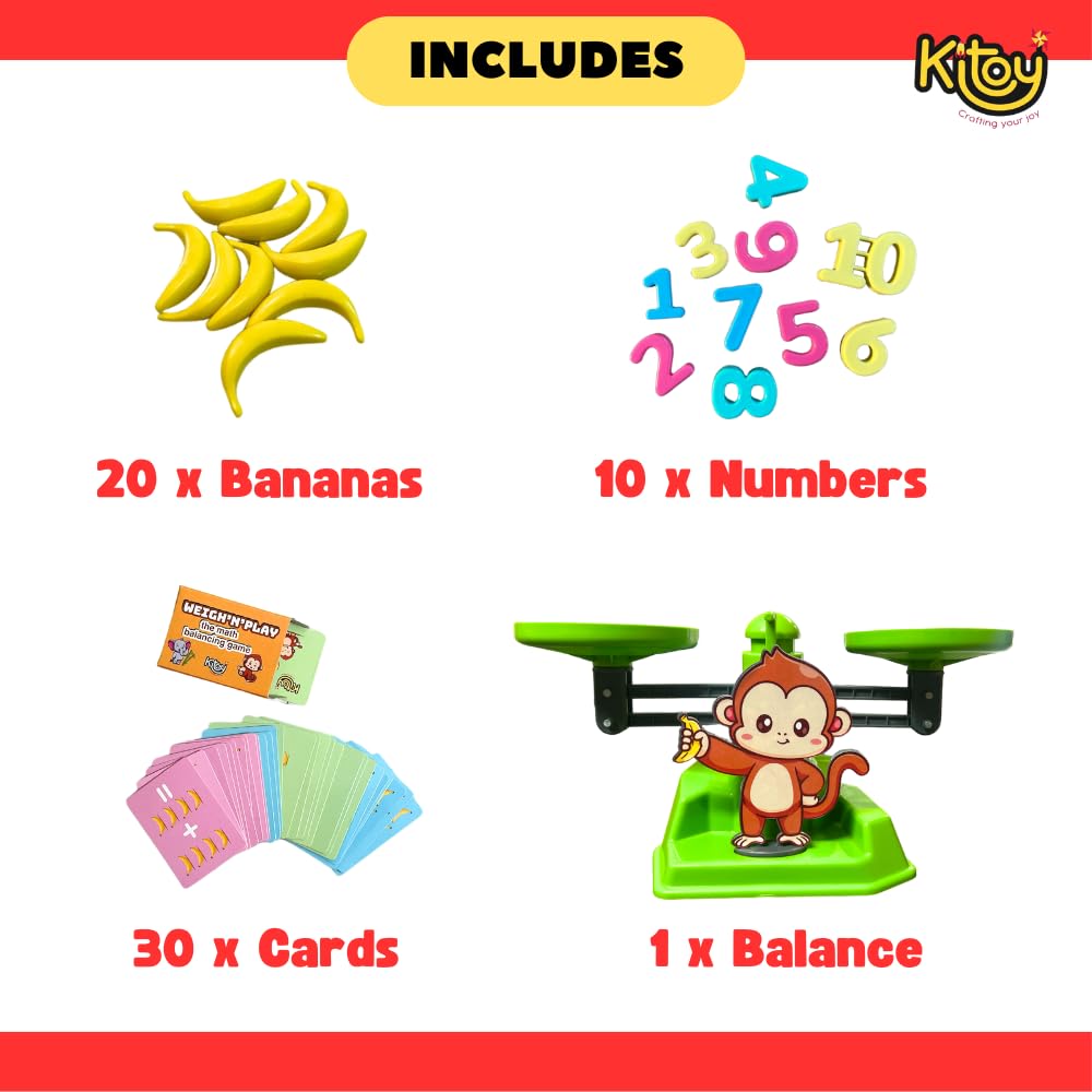Weigh And Play Learn Practical Maths 1pc Random Design Will Be Shipped - EKT3832