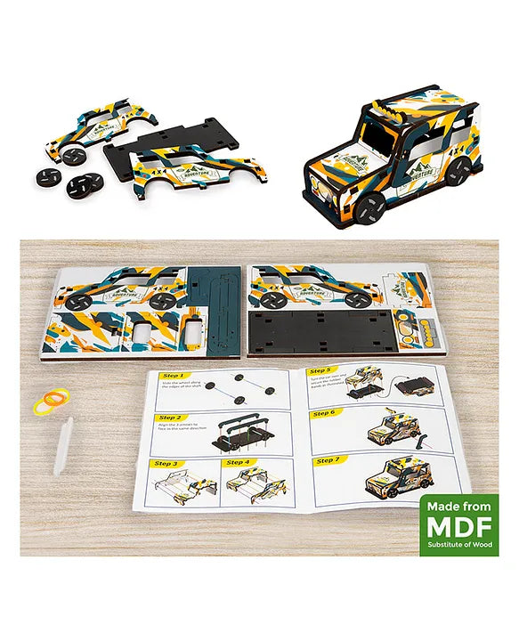 Diy 4X4 Jeep |Make And Play - EKT3856