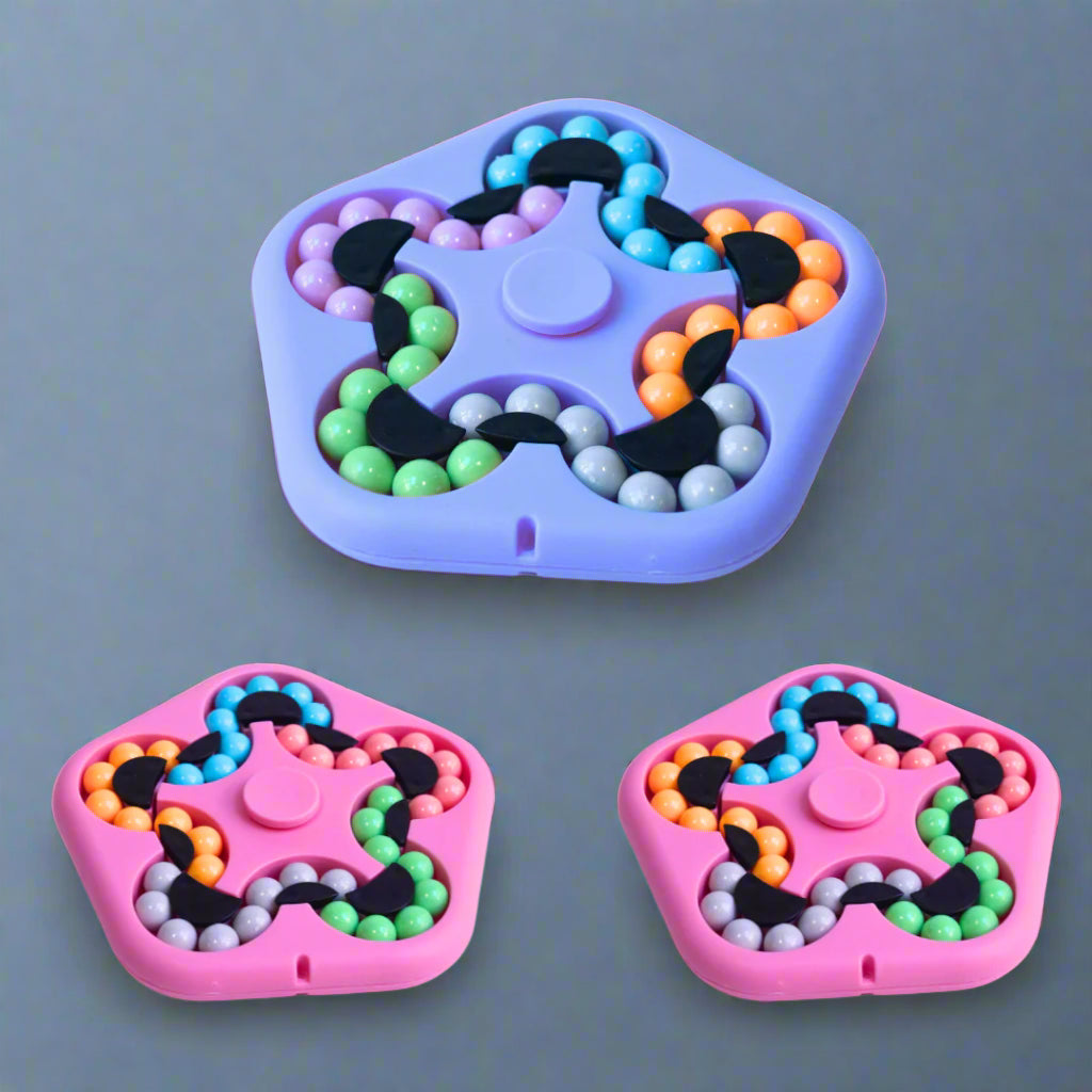 Spinner Cube Rotating Fidget Toy 1 Random Colour - EKT3880