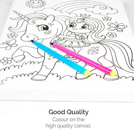 Unicorn Canvas Art - EKT3894