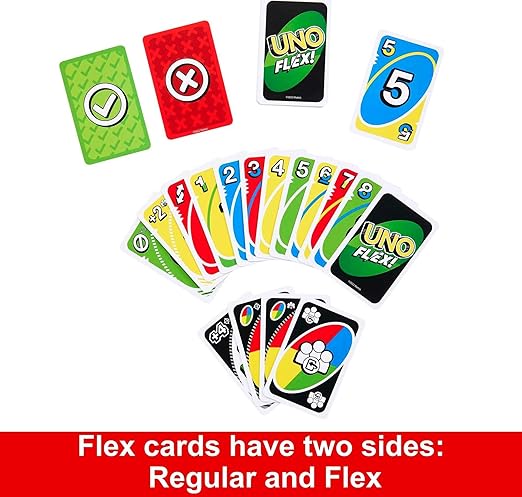 Uno Flex Card Game For Family - EKT3911