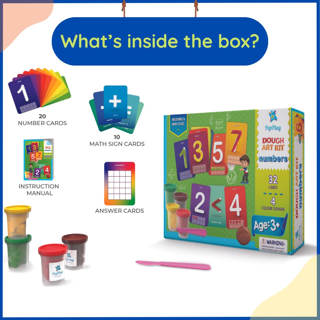 Dough Art Kit Numbers For Kids - EKT3917