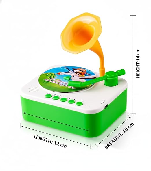 Kids Phonograph With 96 Cards - EKT3923