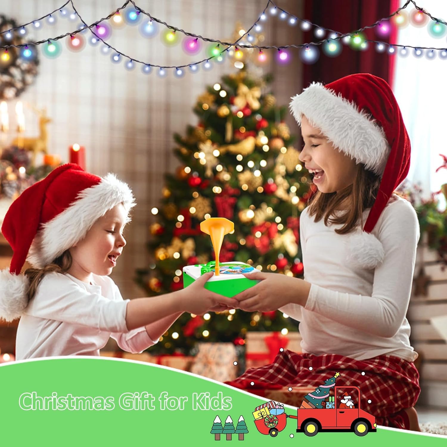 Kids Phonograph With 96 Cards - EKT3923