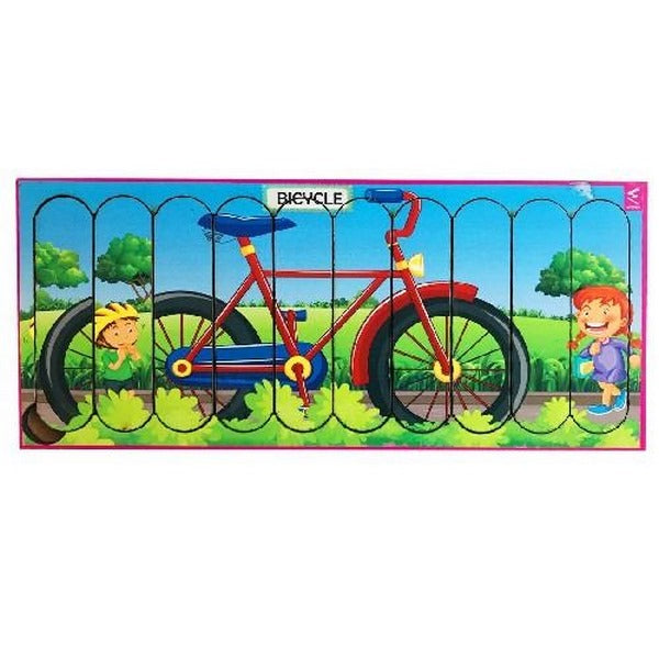 wooden 6 in 1 Strip puzzle - EKW0248
