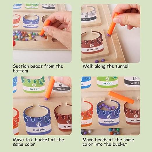 Engaging Montessori Magnetic Labyrinth Toy