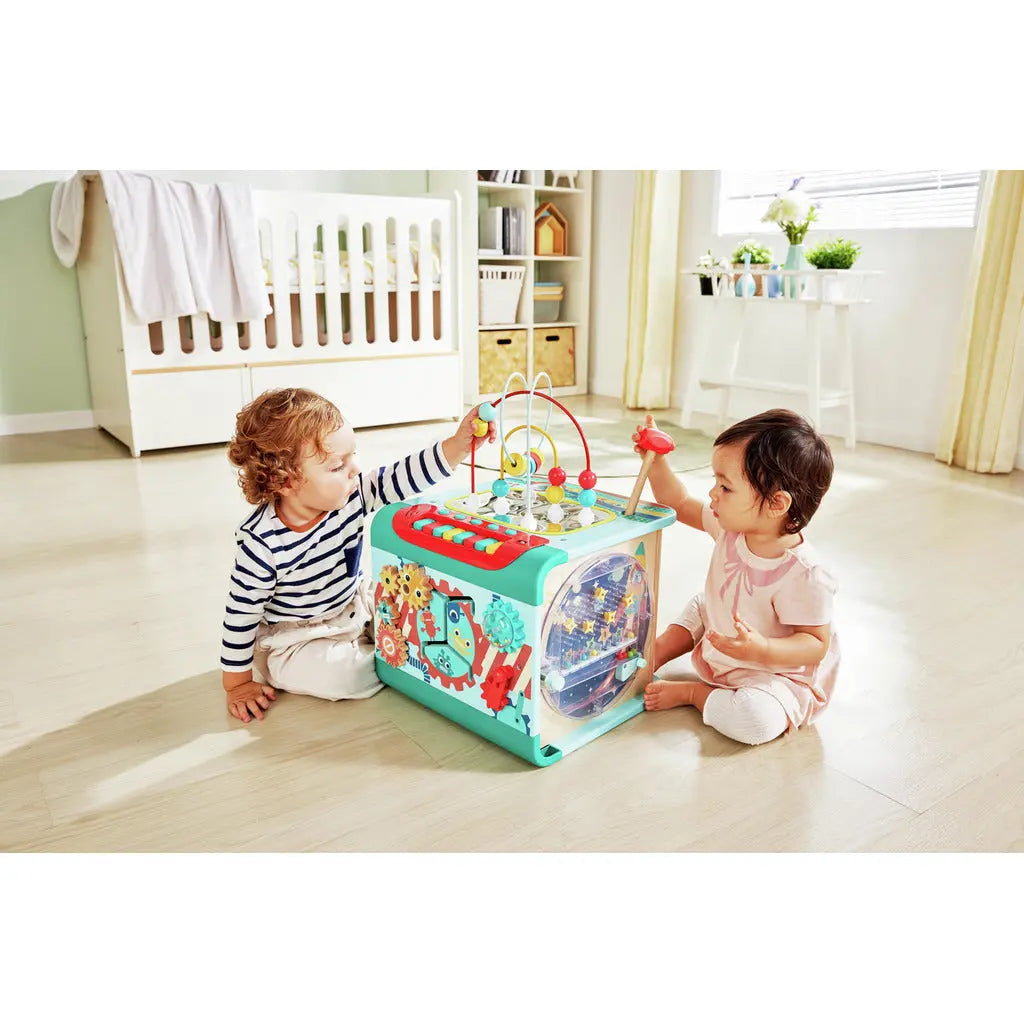 Fidtoy Musical Activity Cube Toddler Multi Function Learning Toy