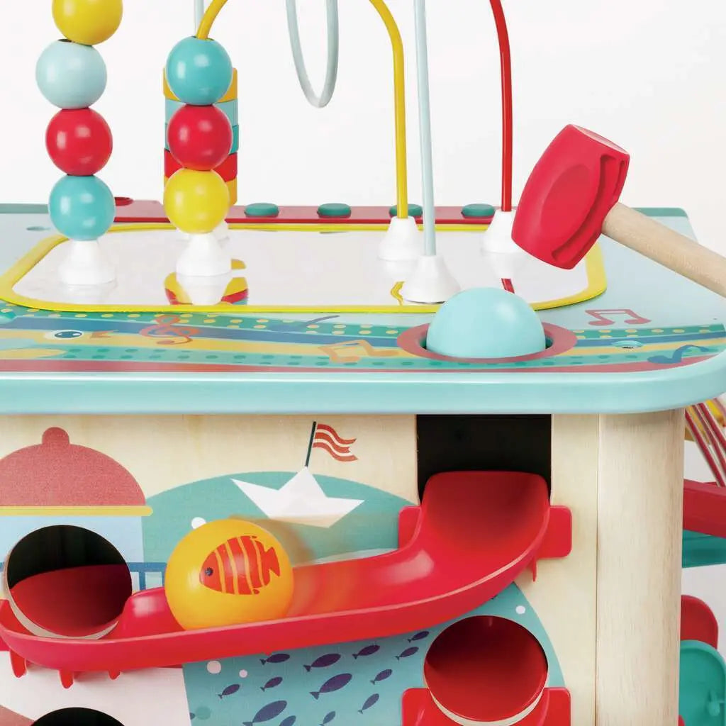 Fidtoy Musical Activity Cube Toddler Multi Function Learning Toy