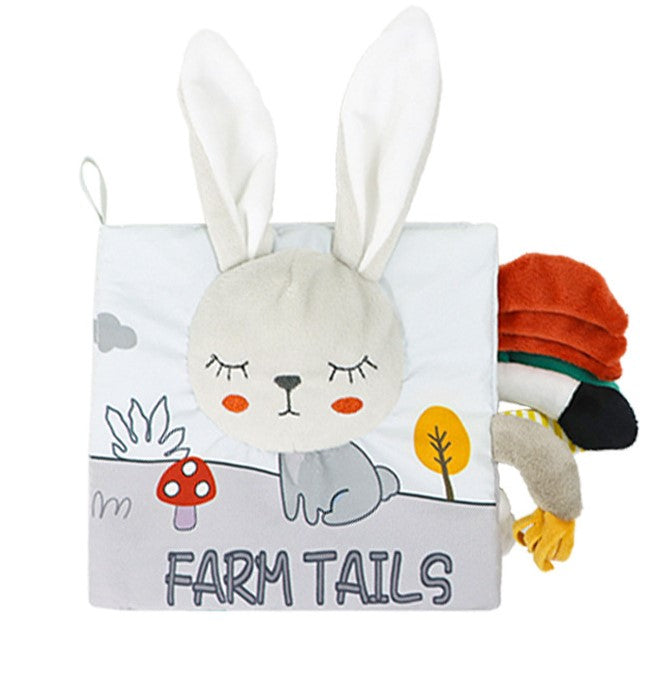 Montessori Baby Sensory Cloth Book