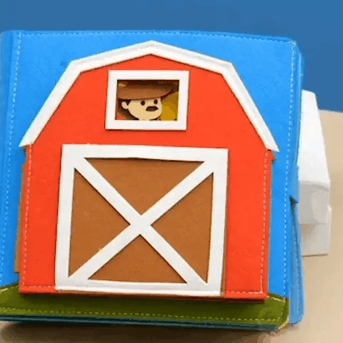 Livre d'activités Montessori en bois pour tout-petits – Jouet d'apprentissage des gestes d'habillage