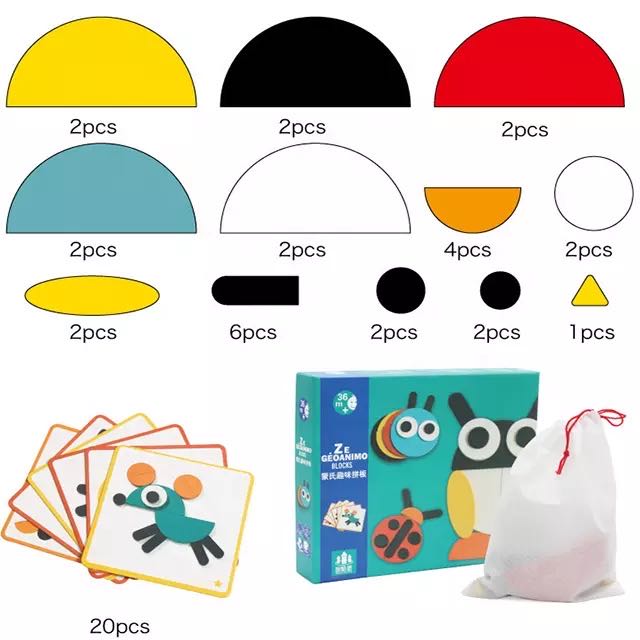 Geoanimo Blocks - Fine motor skills toys