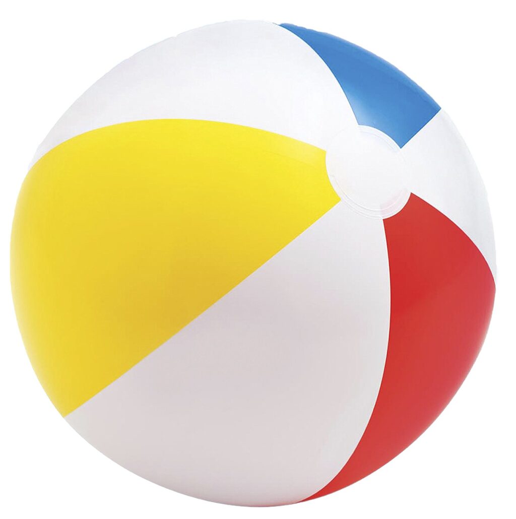 INTEX Glossy Panel Beach Ball – 20" (51cm) Diamet | Bacha Toys