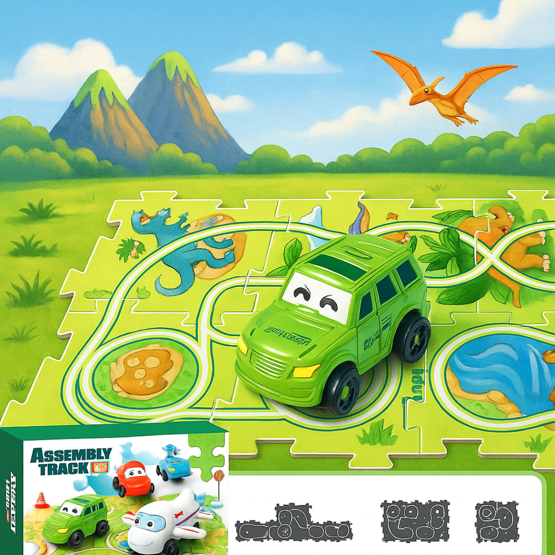 Car Track™ - Construisez, jouez et explorez - Ensemble de voitures de jouet