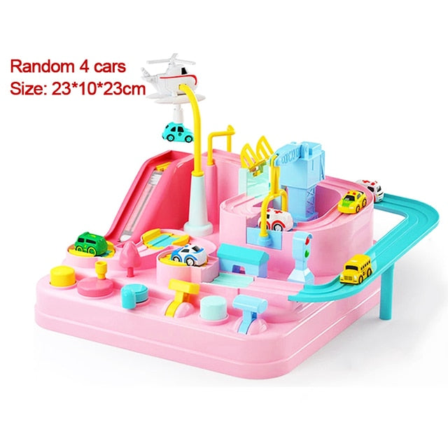 Racing Rail Car Educational Toy