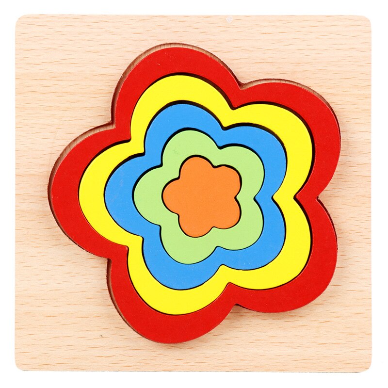 Toddler Montessori Shape Sorting Puzzle