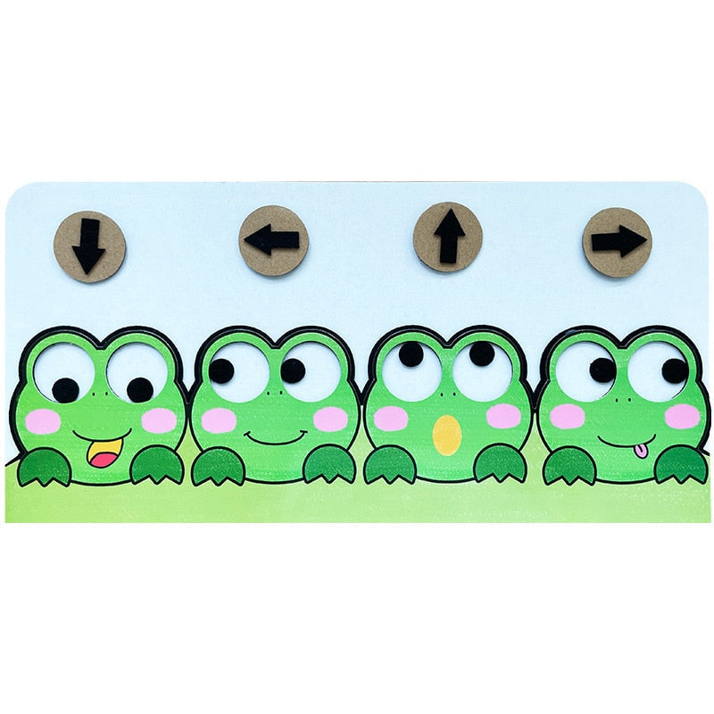 Color Direction Shape Puzzle Matching Game Toy