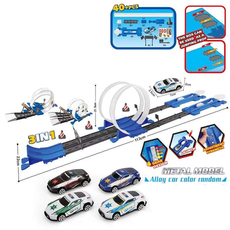 Double Race Track™ - Creatief & Leuk - Looping Racebaan