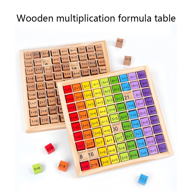 Wooden Math Wonders Playset