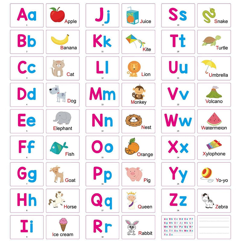 Alphabets Fun Flashcards Toys