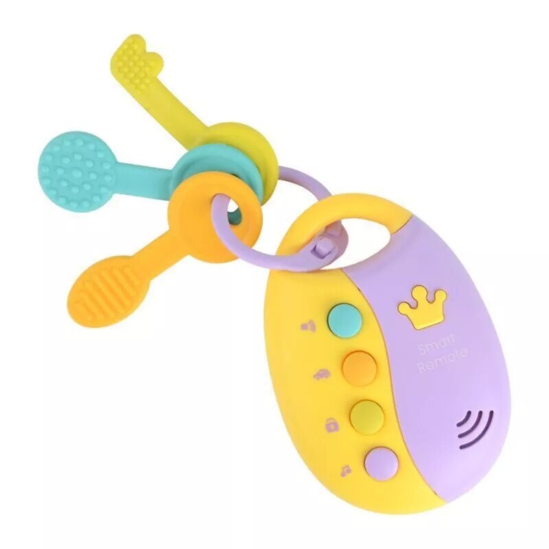 Fidtoy Car Melody Key Toy – Musical Baby Car Remote Toy for Toddlers Learning Play