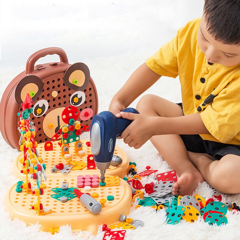 Toy Montessori Drill Screwdriver